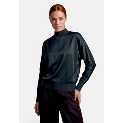 Pull-over en maille à manches chauve-souris ZERO