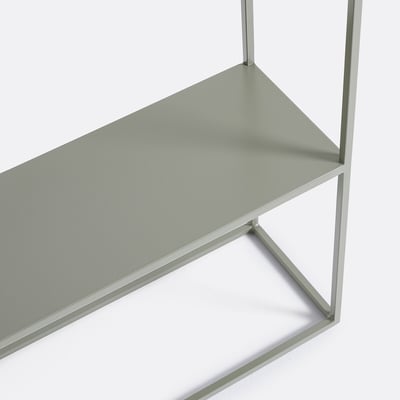 Console en métal acier, double plateau, Miva LA REDOUTE INTERIEURS