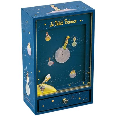 Grande boîte à musique magnétique Le Petit Prince TROUSSELIER
