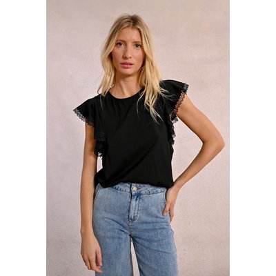T-shirt à manches volantées MOLLY BRACKEN