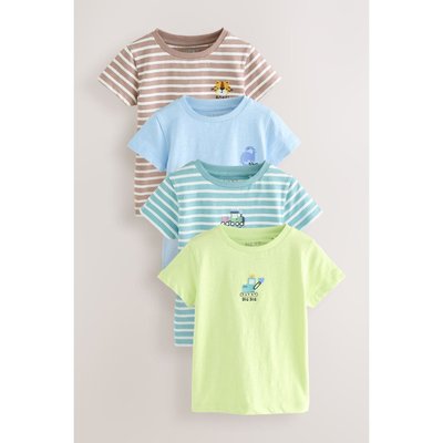 T-shirt à manches courtes, lot de 4 NEXT