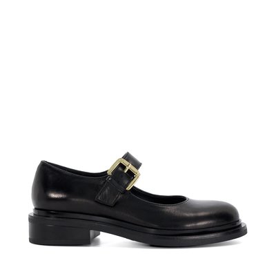 Chaussures style babies en cuir à petits talons - HUCKLE DUNE LONDON