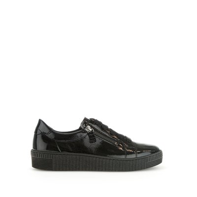 Baskets en cuir à talon compensé GABOR
