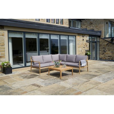 Malta 5 Seater Garden Corner Sofa Set SO'HOME