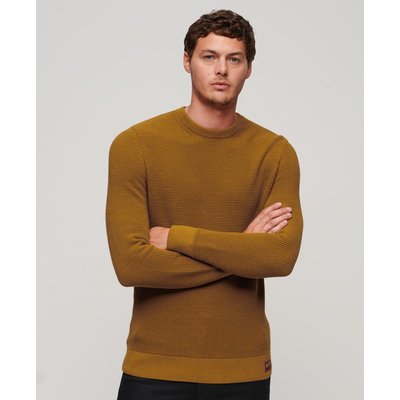 Pull ras-du-cou en maille texturée SUPERDRY