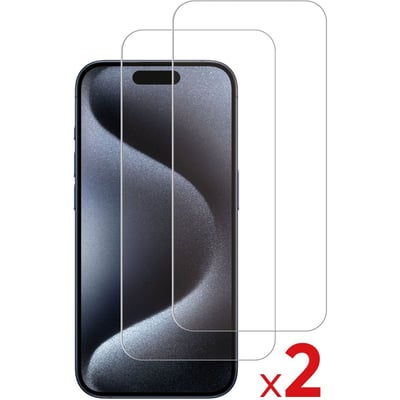 Protège écran iPhone 16 Pro Max Verre trempé x2 ESSENTIEL B