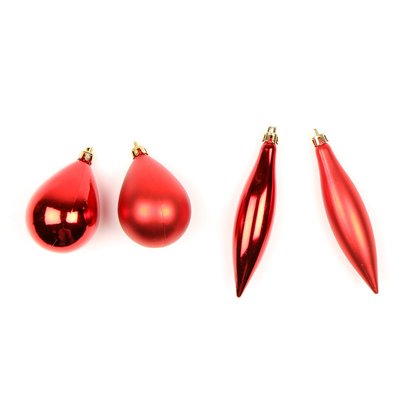 4 boules de sapin de noel olive et glacon DOUCEUR D'INTÉRIEUR