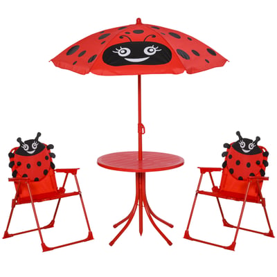 Ensemble de table et chaises de jardin pour OUTSUNNY