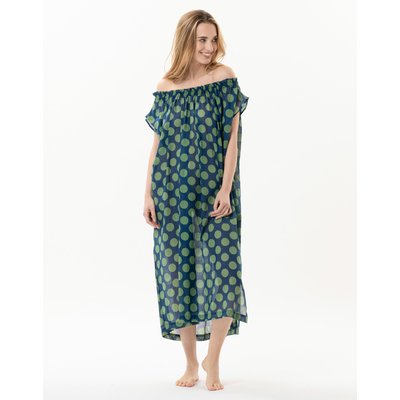 Kaftan imprimé pois en 100% coton RIVA 741 LE CHAT