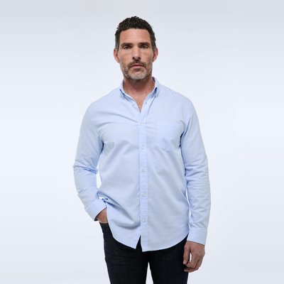 Chemise oxford en coton MONOPRIX