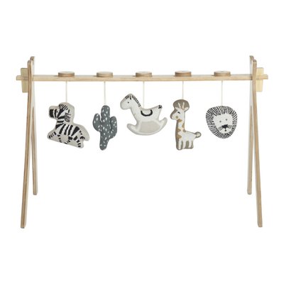 Arche d'éveil Tipi avec 5 jouets Jungle QUAX