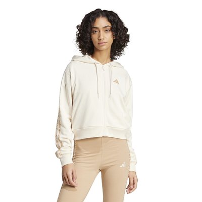 Casaco com fecho de correr e capuz com estampado animal 3-Stripes ADIDAS SPORTSWEAR
