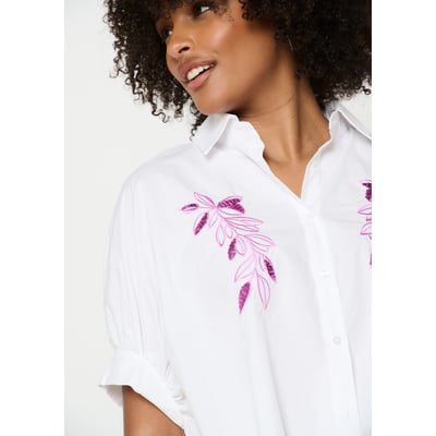 Chemise extra large avec broderie LOLALIZA