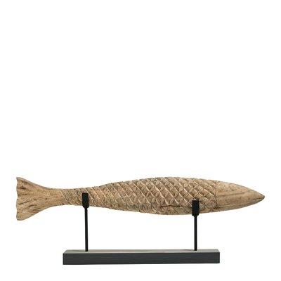 Statue sur pied en manguier BLANC D’IVOIRE