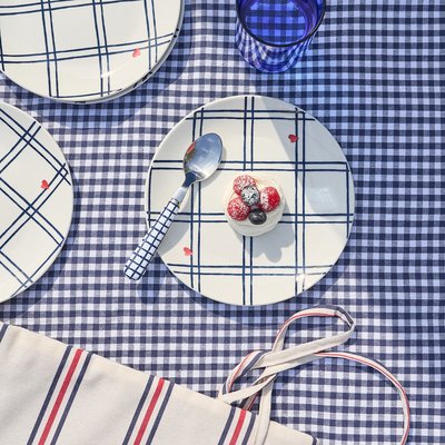 Set aus 4 Desserttellern aus Porzellan, Aline LA REDOUTE INTERIEURS