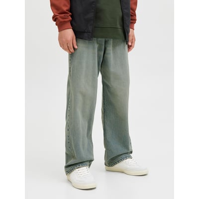 Pantalon Cargo Large Pour Garçon 4-12 Ans - Jean Denim élastique Confortable, Style Streetwear Décontracté