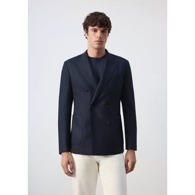 Veste laine mélangée slim-fit MANGO MAN