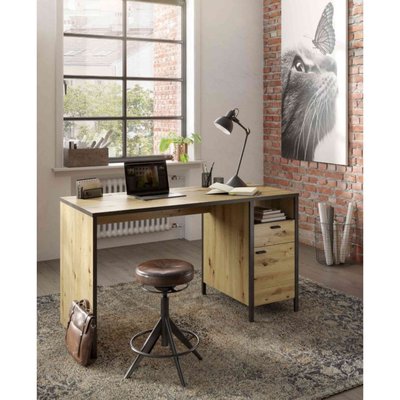 Bureau 1 tiroir, 1 porte TERRE DE NUIT