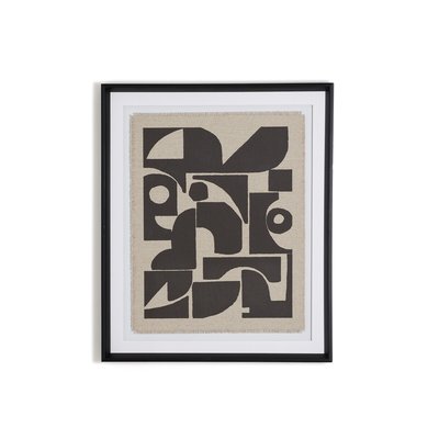 Cadre motif lin 50 x 60 cm, Albio LA REDOUTE INTERIEURS