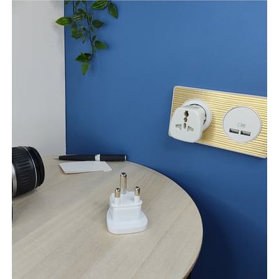 Adaptateur De Voyage International Inde ESSENTIELS DU BHV
