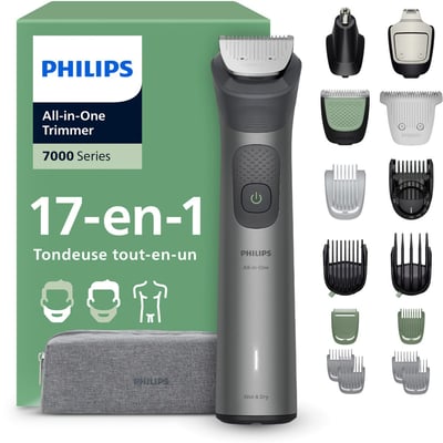 Tondeuse multi usages MG7941/15 Series 7000, 22 hauteurs de coupe, précision 0,2 mm, autonomie 120 mn PHILIPS
