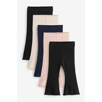 Legging côtelés évasés, lot de 5 NEXT
