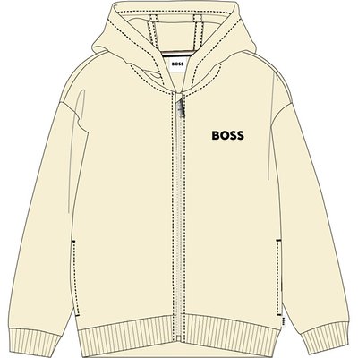 Cardigan de jogging à capuche BOSS KIDSWEAR
