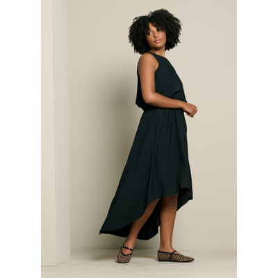 Robe asymétrique sans manches LOLALIZA