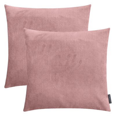Housses de coussin velours cotelé INGA- Lot de 2 MAGMA HEIMTEX