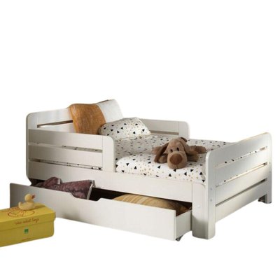 Lit evolutif pour enfant Jumper + Tiroir de lit + Matelas VIPACK