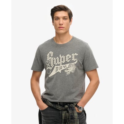 T-shirt Vintage Script Style College SUPERDRY