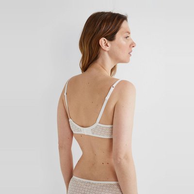 Soutien-gorge corbeille balconnet COLINE en dentelle, certifié OEKO-TEX MONOPRIX