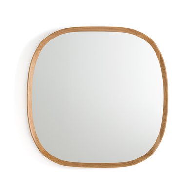 Miroir organique chêne massif, H80cm, Orion AM.PM