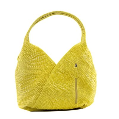 Sac à main en cuir embossé tressage MANDALAY OH MY BAG