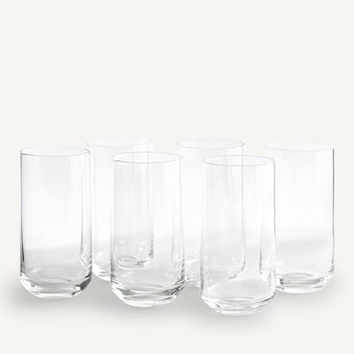 Lot de 6 verres à eau, Torino AM.PM