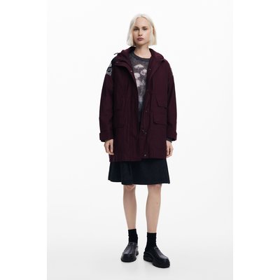 Veste longue à patchs DESIGUAL