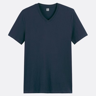 T-shirt scollo a V a maniche corte LA REDOUTE COLLECTIONS