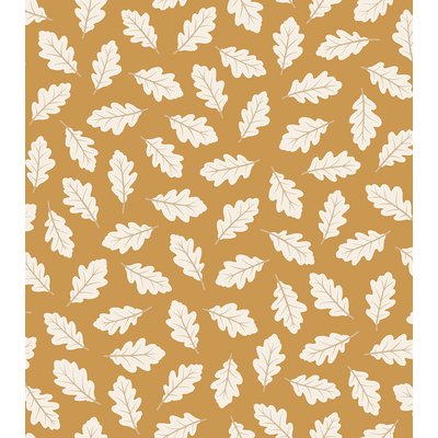 Papier peint enfant motif feuilles de chêne JÖRO LILIPINSO