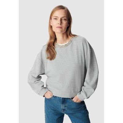 Sweat oversize à col bijou IKKS