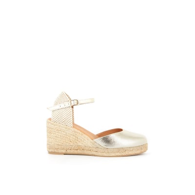 Sandale À Talon en cuir ESTRELLA MELLOW YELLOW