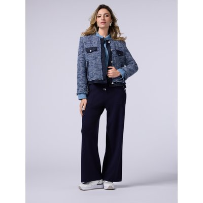 Pantalon réalisé en FIL mélangé viscose OLTRE