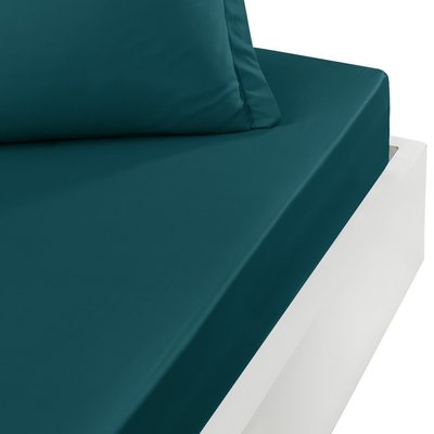 Drap housse bonnet 40 cm en percale coton SOFT PERCALE PLUS SENSEI MAISON