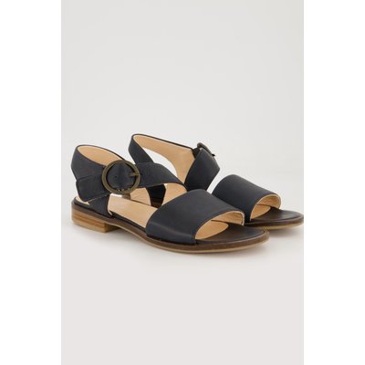 Sandales en cuir avec boucle, largeur H ULLA POPKEN