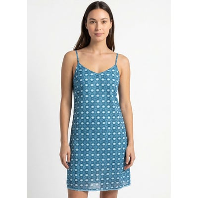 Robe voile de coton bio fines bretelles IONA LA FIANCÉE