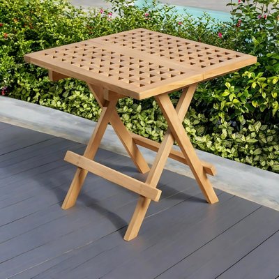 Table basse pliante en teck Asya WANDA COLLECTION