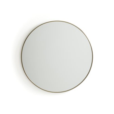 Miroir métal acier laiton vieilli Ø80 cm, Caligone AM.PM