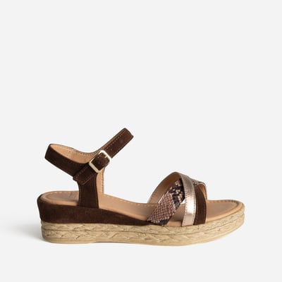 Sandale À Talon en cuir OBLETTE ERAM