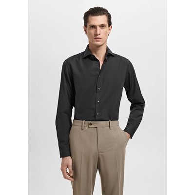 Chemise costume slim-fit popeline coton MANGO MAN