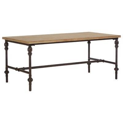 Industrial Inspired Fir Wood Coffee Table SO'HOME