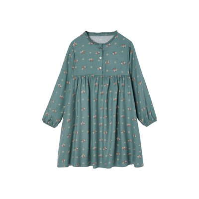 Robe motif all over ouverture boutonnée devant VERTBAUDET
